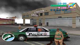 Grand Theft Auto Vice City Long Night Zombie Mod - Video 7 Storyline Mission Gameplay