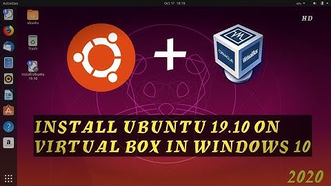 Install Ubuntu 19.10 on Virtual Box in Windows 10 :- HOW TO INSTALL UBUNTU ON VIRTUALBOX ||2020||