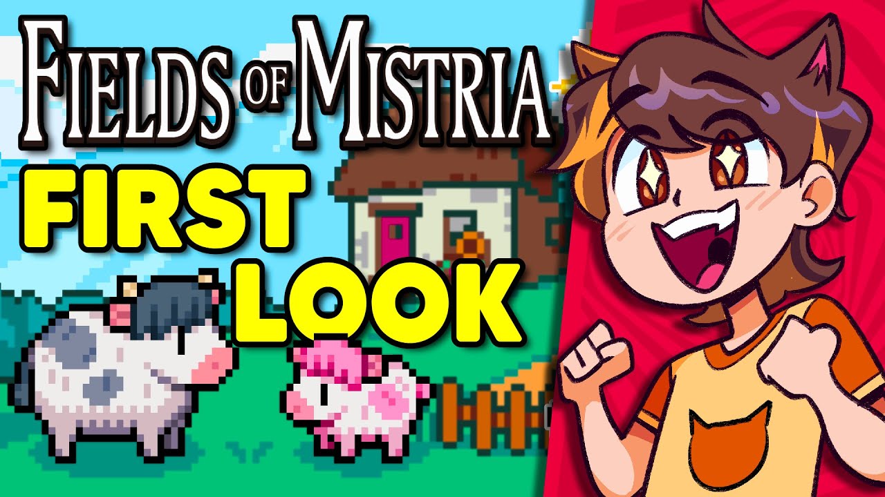 Nino Plays Fields of Mistria for the First Time!
