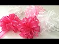 【ASMR】鳥のさえずりとフラワーリボン Birds singing and flower ribbon bow