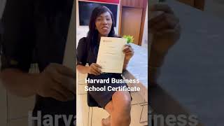 Harvard Business School Online Certificate ❤️