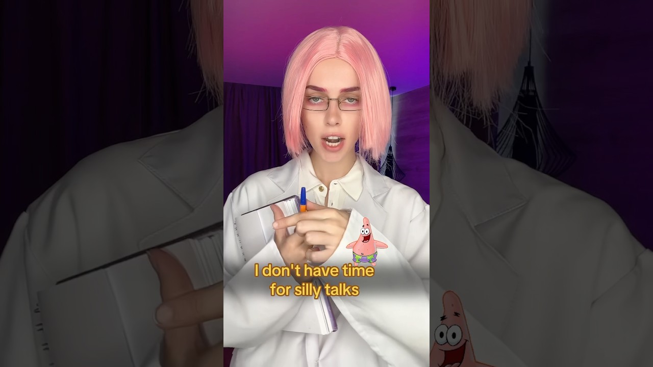 pov: spongebob characters have become their opposites. pearl wants to solve this an goes to patrick