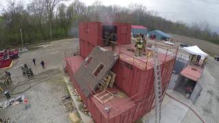 Drone Video of FDIC Hot Class 2015 Live Fire: First Due