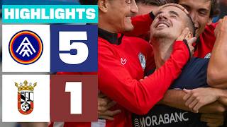 FC ANDORRA 5 - 1 AD CEUTA FC | RESUMEN LALIGA HYPERMOTION