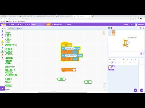 scratch : คำนวณพื้นที่สามเหลี่ยม