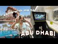 Flying Business Class to Abu Dhabi | Week in My Life as a Consultant