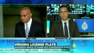 Del Simon on Al Jazeera America on Confederate Flag License Plates