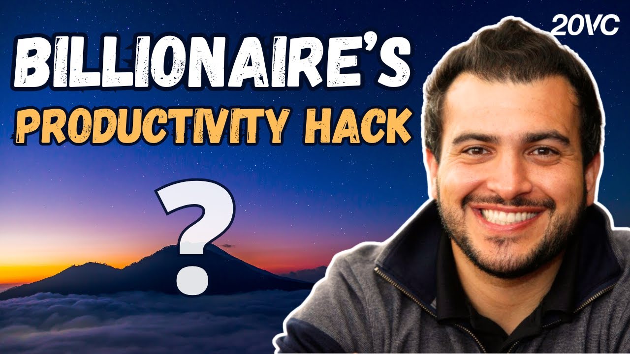 Billionaire explains how he hacked his brain to be happier and more