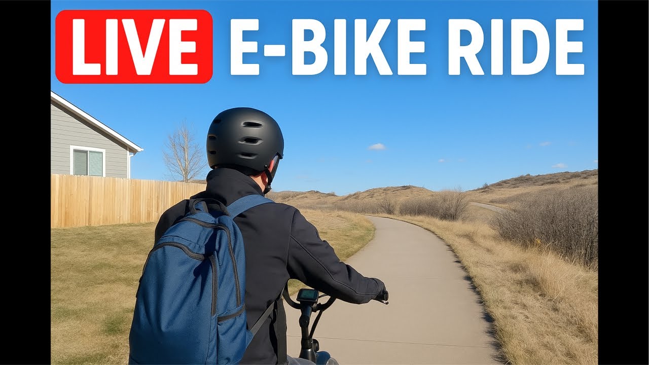 Live E-Bike Ride | Exploring Trails from Home with Radventurers