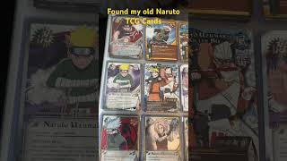 Ah yes the Naruto TCG from back then #cardgame #tcg #naruto #narutotcg #tradingcards
