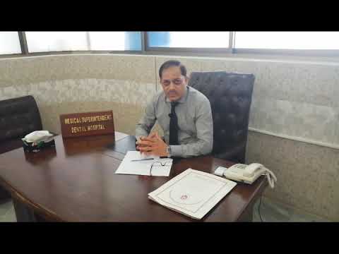 Col. (R) Dr. Naveed Arshad Khokhar briefing about Watim Dental Hospital ...