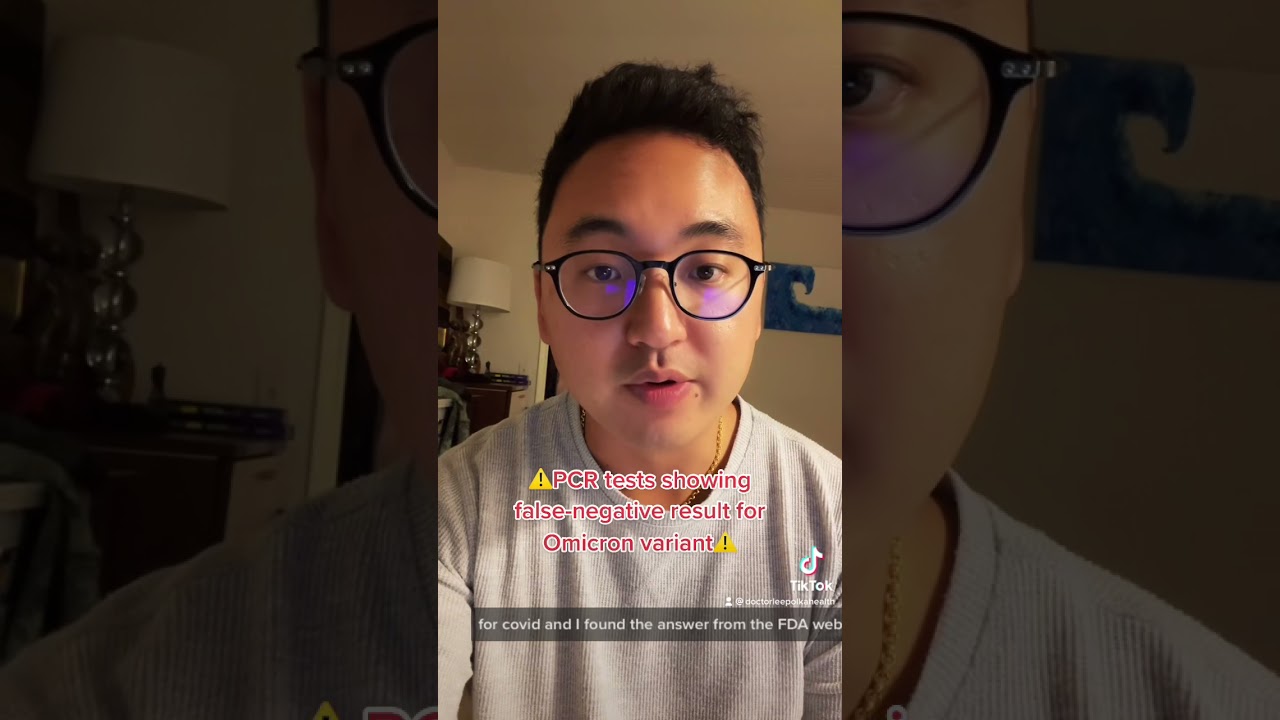 Don't trust your PCR test 100%