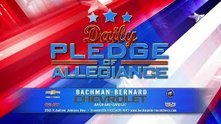 Daily Pledge of Allegiance – Melissa Mittlesteadt’s 4th grade class – Ottway Elementary