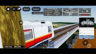 NSEWL 2024 East West Line Mrt Singapore Skytrain Roleplay!!!  Buona Vista EW21 - Queenstown EW19 