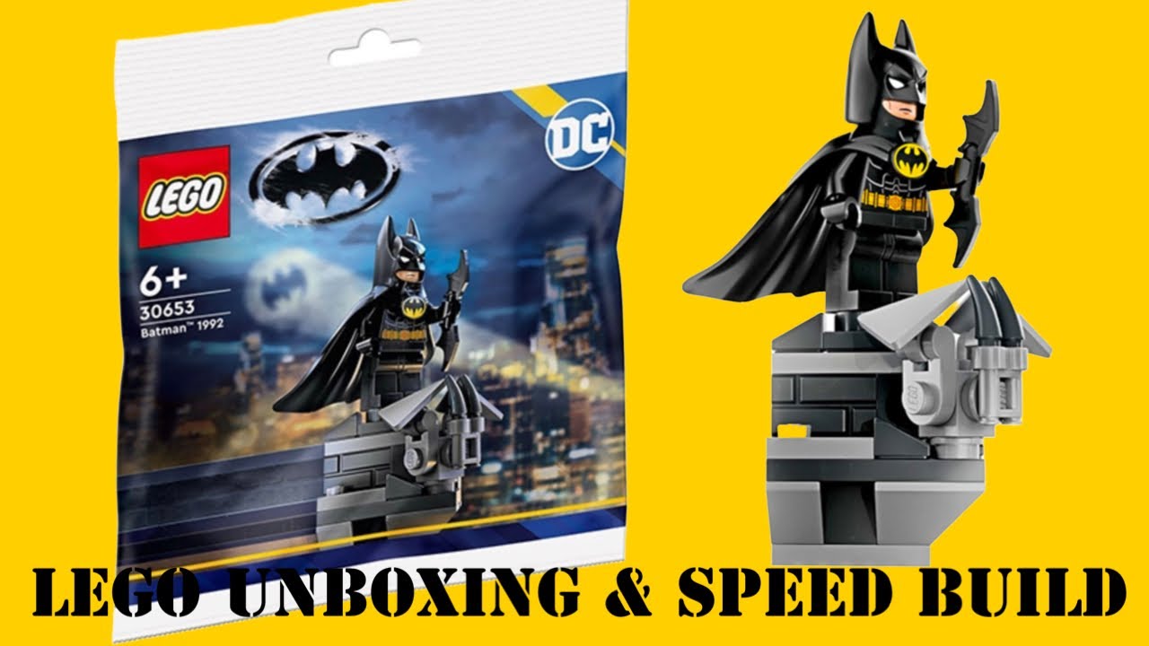 LEGO Batman Batman 1992 30653 Unboxing & Speed Build