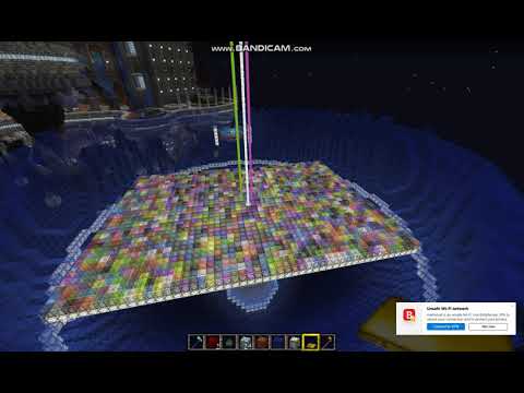 Disco Floor Experiment, Minecraft 1.16.3