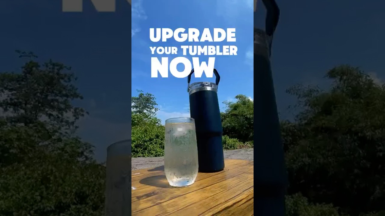 Cool Tumbler - Keep Your Drinks Hot or Cold ALL Day Long! 🔥❄️