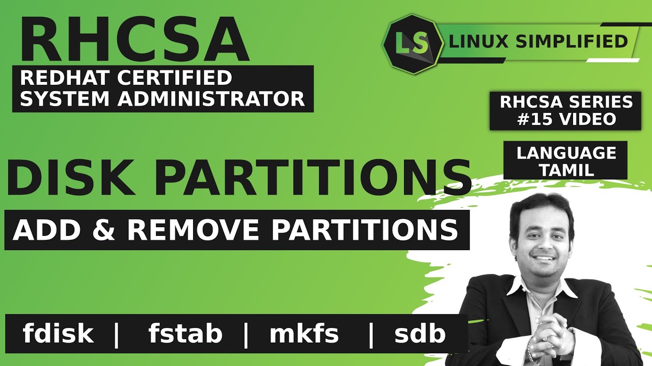 RHCSA | Partitioning - How to create and delete it in Redhat linux ...