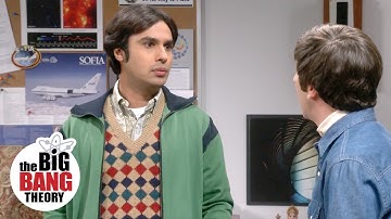 Raj Needs Some Space from Howard | The Big Bang Theory