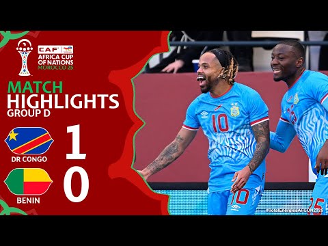DR Congo Vs Benin 1 0 Highlights Africa Cup Of Nation 2025 Dr Congo Benin