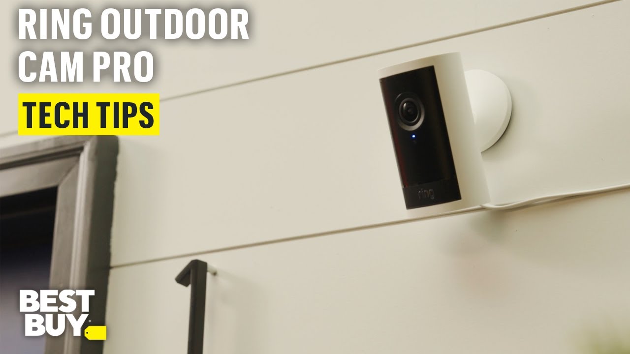Ultimate Clarity and Precise Notifications with the Ring Outdoor Cam Pro – Tech Tips from Best Buy
