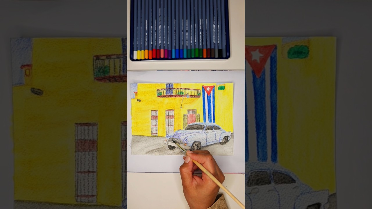 Dibujando a mi Cuba bella...