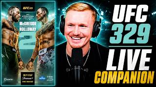 LIVE: UFC 329 - McGregor vs. Holloway 2 Watch Party / Full Card Fight Companion | Fight Society