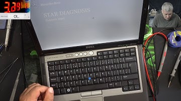 Dell Latitude D630 met Mercedes-Benz diagnosesoftware repareren, opladen maar niet starten, lastig!