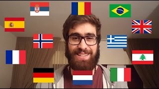 Polyglot speaking in 12 languages [SUBTITLES]