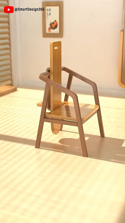 Ironing Board Folding Chair Design #design#Furniture Design