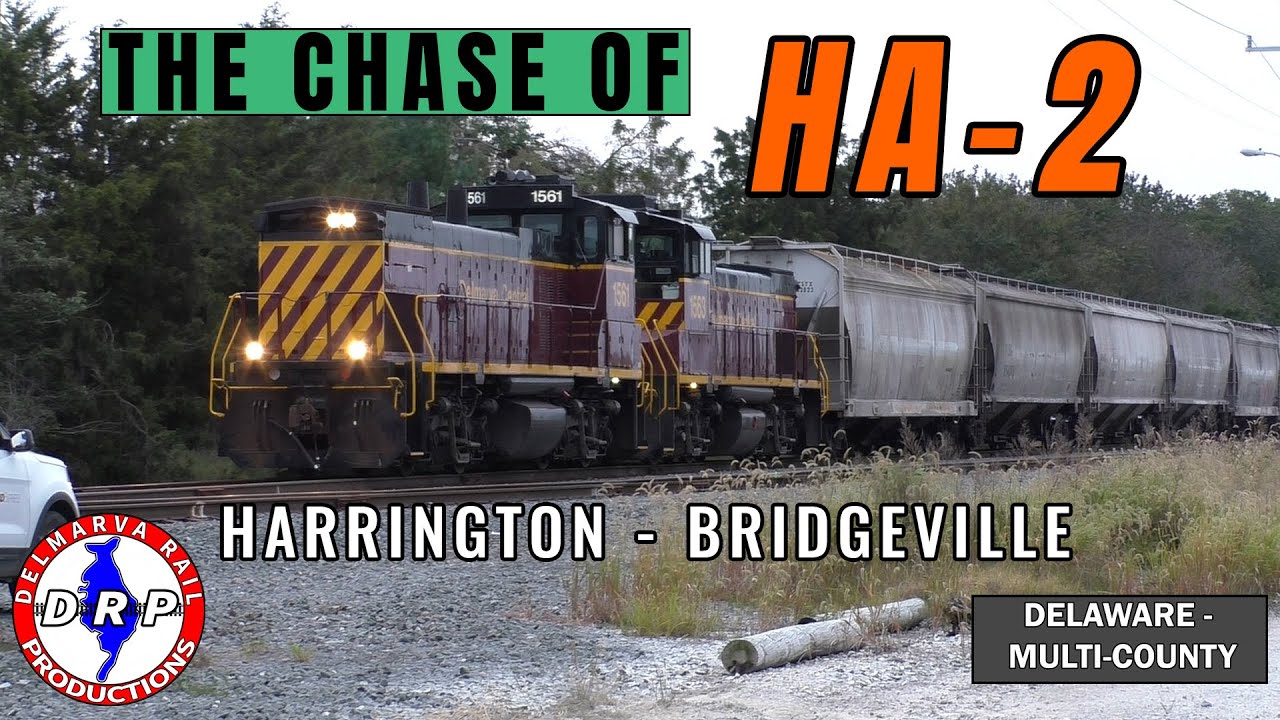 The Chase of Delmarva Central HA2! Harrington Bridgeville YouTube