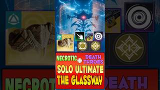 Prismatic Warlock Solipsism Build! Solo Flawless Ultimate The Glassway |   Destiny 2 Renegades