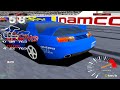 Ridge Racer 2 Namco System 22 Intermediate Race 5 Blue Car 5 Laps Full Race