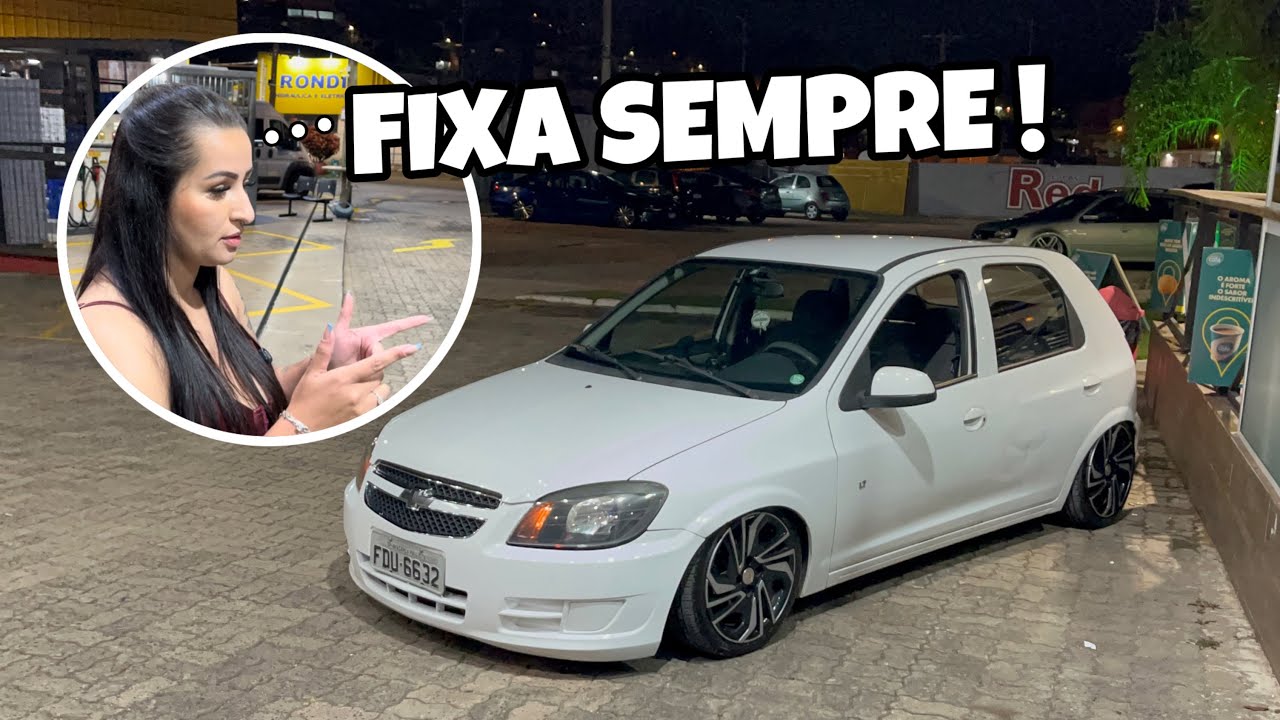 ELA DISSE QUE NAO GOSTA DE SUSPENSÃO A AR E O CELTA VAI FICAR NA FIXA !