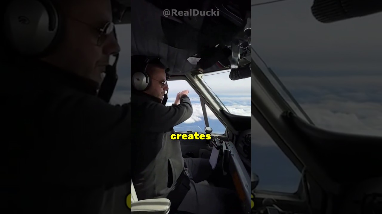 Why Pilots Use Hands to Fly Planes 😨✈️