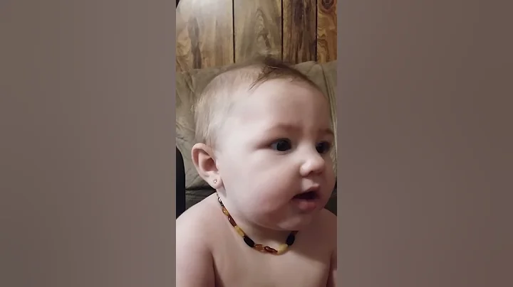 Daddy scares her.. Must watch adorable