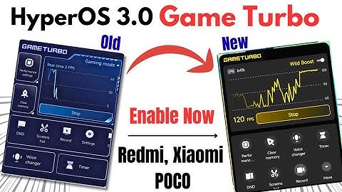 OMG HyperOS 3.0 Brand New Game Turbo, Enable Now in Any Redmi, Xiaomi, POCO, With Ai Features 