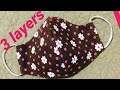 😷 Very Easy New Style Patterm Mask😷 - Face Mask Sewing Tutorial - Anyone Can Make Thievy Mask 😷