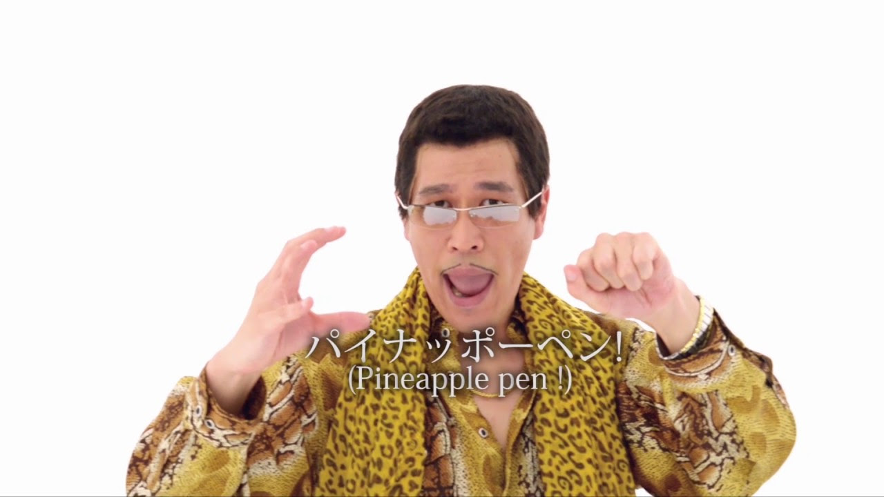 애플 per  Update New  PIKOTARO - PPAP (Pen Pineapple Apple Pen) [Official Video]
