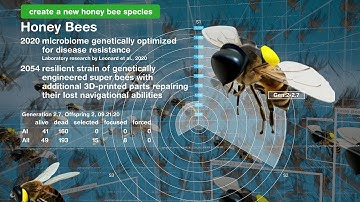 Speculative Evolution, Mobile App, Screen recording, Marc Lee, 2024