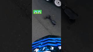 Prosthetic Leg Fall down while Riding | Motor Biking and Racing #bikes #youtubeshorts #shorts #viral