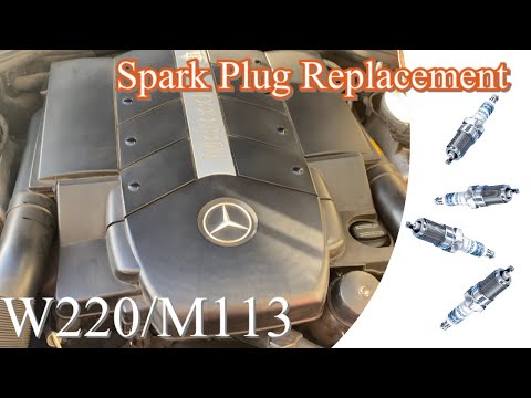 M113 Spark Plug Replacement on a 2000 S430 W220
