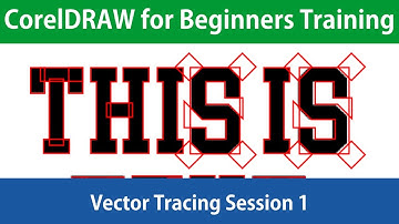 CorelDRAW for Beginners Vector Tracing Tutorial Session 1