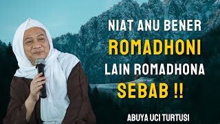 Abuya Uci turtusi pengajian mingguan bab Puasa Cilongok