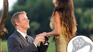 The Bachelor Sean Lowe Proposes to Catherine Giudici Incredible Celebrity Engagement Rings