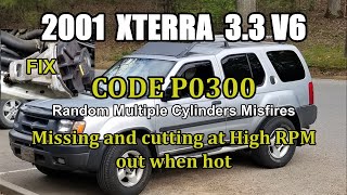 2001 Nissan XTerra Misfire problem and the dreaded 300 fault code