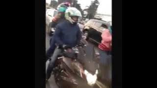 SATRIA FU VS MOGE !!
