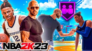 JA MORANT & TOP G TAKEOVER the PARK in NBA 2K23! BEST JA MORANT BUILD in NBA 2K23