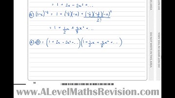 Edexcel A Level Maths, June 2018, Paper 1, Q11 (Binomial Expansion)