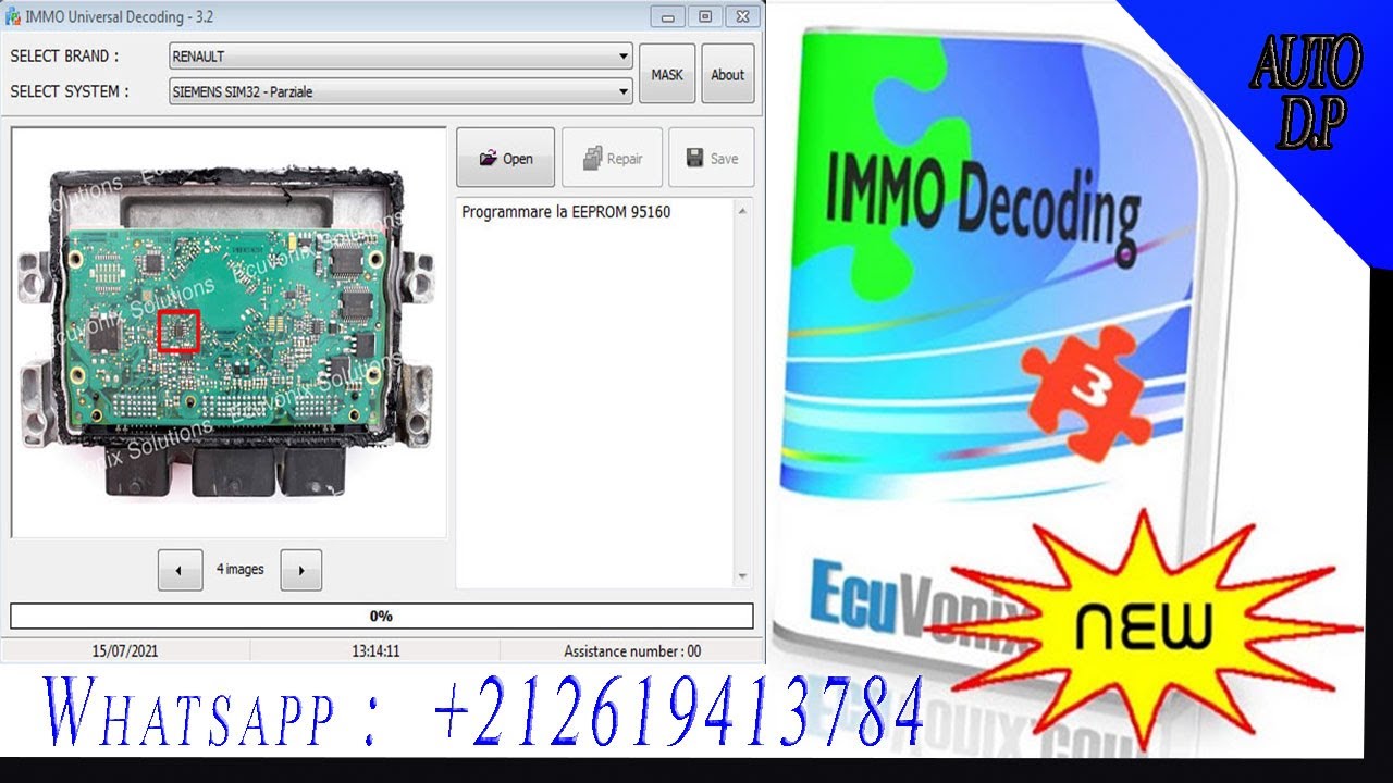 Immo universal decoding 3.2. Immo decoding v3.2. программа immo universal decoding v.3.2. immo decoding 3.2 установка. прошить edc15c6 на столе.